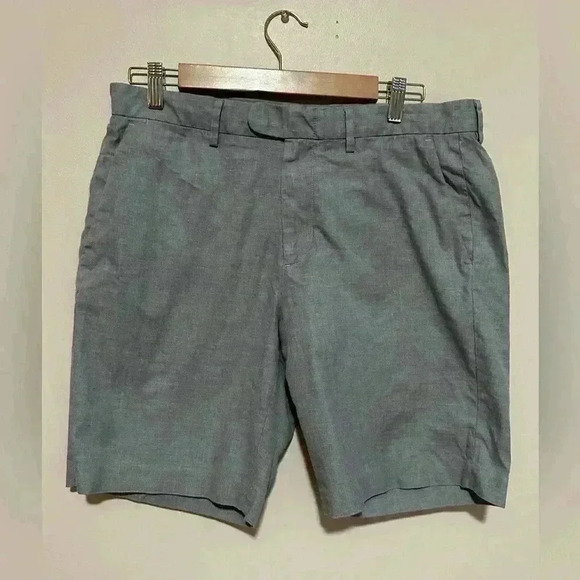 J. Crew Bowery Slim-fit Gray Shorts - Size 33W & 9”L - Picture 1 of 8